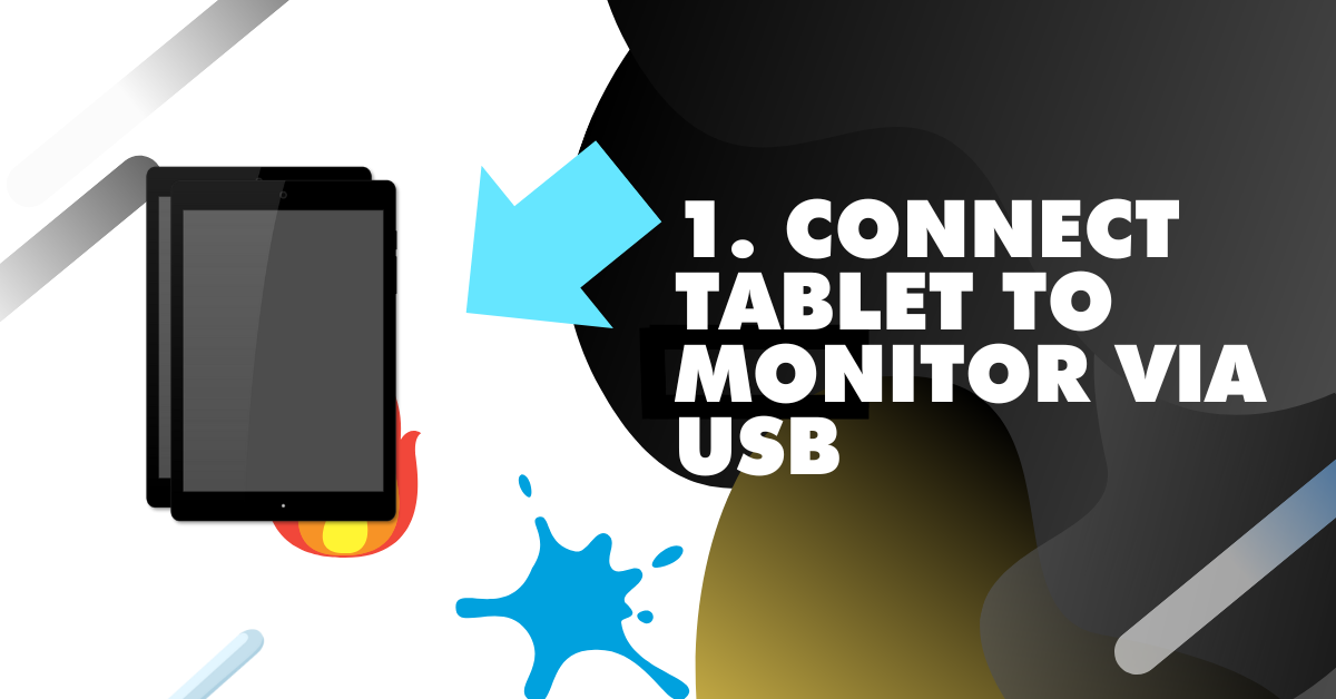 How To Connect A Tablet To A Monitor (Computer, Laptop) | Updated 2024