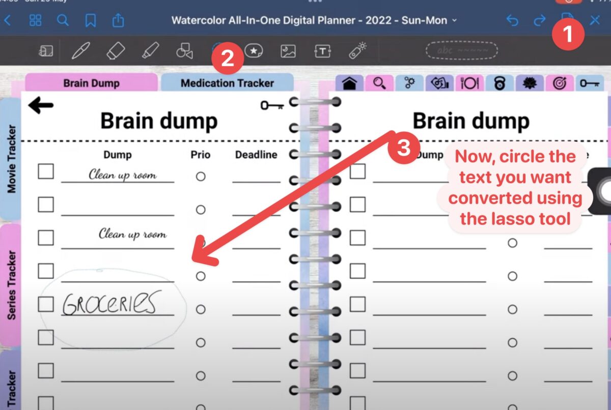 How To Use GoodNotes Handwriting To Text Feature [Visual Guide] 2023