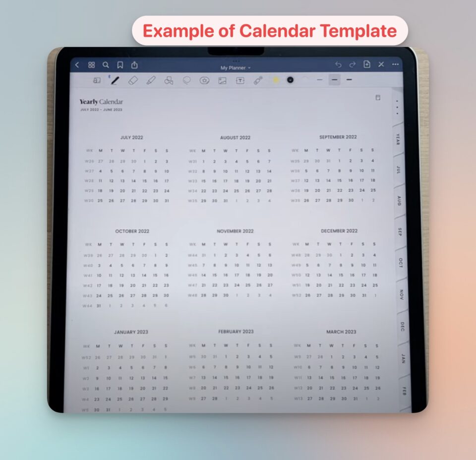 13 Best Goodnotes Templates For Students And Digital Planners (Free And ...
