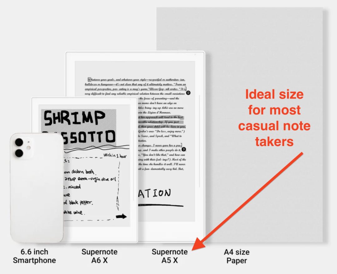 Supernote A5X A6X Review How Good Is It For Notetaking & Drawing? 2024