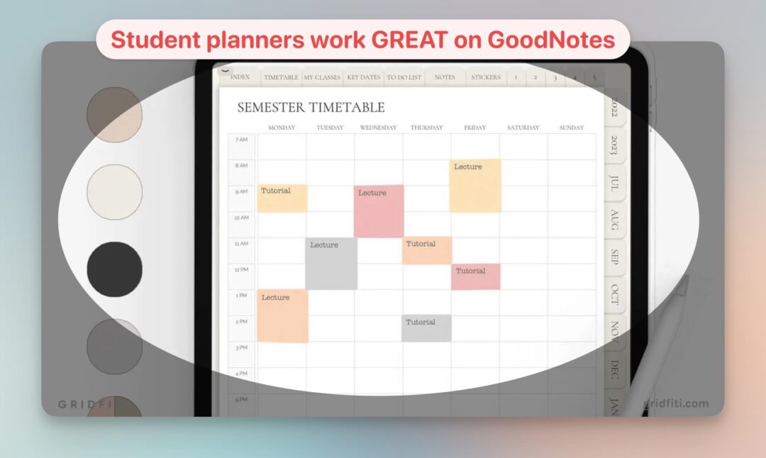 13 Best Goodnotes Templates For Students And Digital Planners (Free And ...