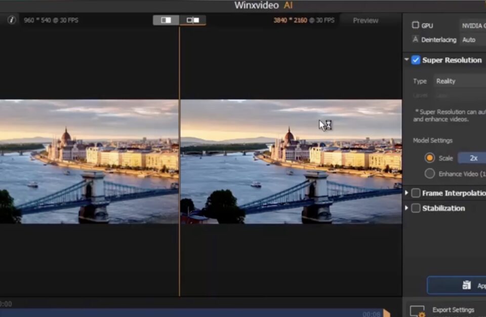 How To Quickly Upscale Video To 4K Quality Using AI (Scale Up To 400% ...